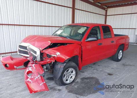 2007 Dodge Dakota Slt from USA, damaged, VIN 1D7HE48KX7S171862